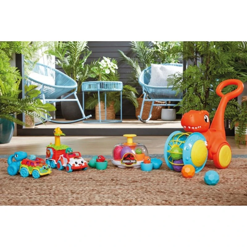 TOMY Toomies Jurassic World Завърти и излюпи динозавърските яйца E73252, 12м+